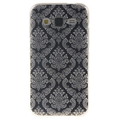 

Totem flowers Pattern Soft Thin TPU Rubber Silicone Gel Case Cover for SAMSUNG GALAXY CORE Prime G360