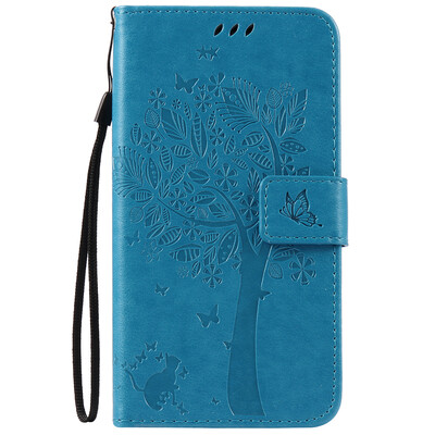 

Blue Tree Design PU кожа флип Обложка Кошелек Карты Держатель чехол для HUAWEI MATE S