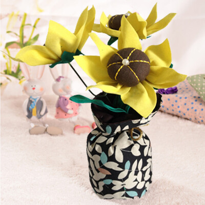 

Jingdong Supermarket Yuhuaze home cloth flower decoration 2 pieces large charcoal addition to formaldehyde handicrafts living room high fake flowers