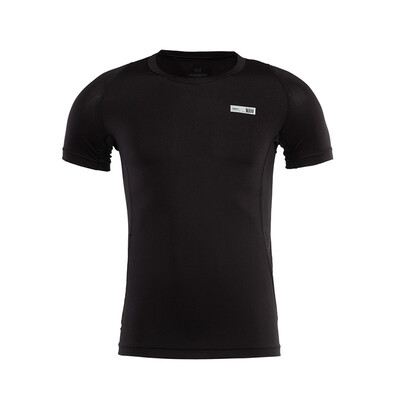 

361 degrees men round neck short T-shirt 651624119-6 carbon black 4XL