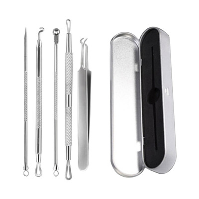 

Ninja (storc) FC01 acne acne acne pin nail knife set cell clip acne acupuncture acne acne tool to pick pox needle to blackhead