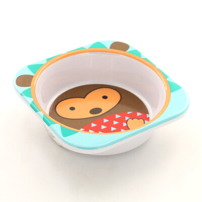 

SKIP HOP cute zoo imitation porcelain drop children's meal bowl single install - owl 6 months or more