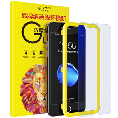 

ЕСК iPhone7 / 6 / 6s стал мембраной Apple, 6 / 6s / 7 0.15mm стеклянная мембрана против Blu-Ray высокой четкости защиты экрана телефона Взрыва пленки (пленка пожертвованы артефакты) -JM125
