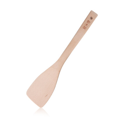 

【Jingdong Supermarket】 Cooking big pot shovel imports beech wood shovel shovel pot wok frying pan non-stick pan special cooking shovel WG14764