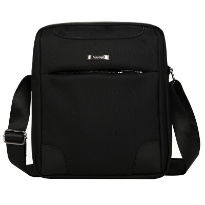 

F4Y) JS-0519 men and women fashion casual large-capacity square backpack nylon shoulder Messenger bag black