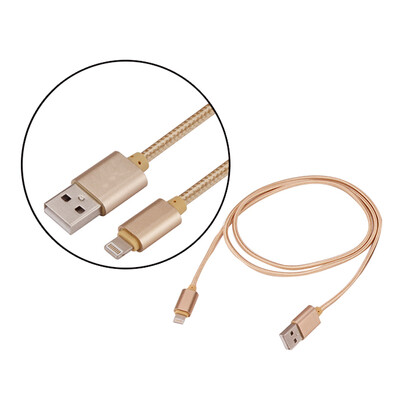 

1M Nylon Braided Cable FAST USB Charger Cable for iPhone 7 Plus 6 6S Plus SE 5S 5S 5C 5, iPad Pro Air, iPad 2 3 4 Mini, iPod