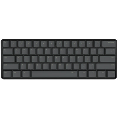 

ikbc new poker2 Type-C 61 ключ мини-механическая клавиатура PBT keycap оригинал Черри-вал черный черный