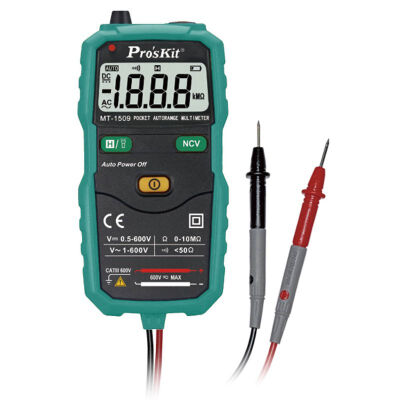 

ProsKit MT-1509-C Multimeter Intelligent Miniature Voltmeter