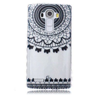 

Black wind chimes Pattern Soft Thin TPU Rubber Silicone Gel Case Cover for LG G4