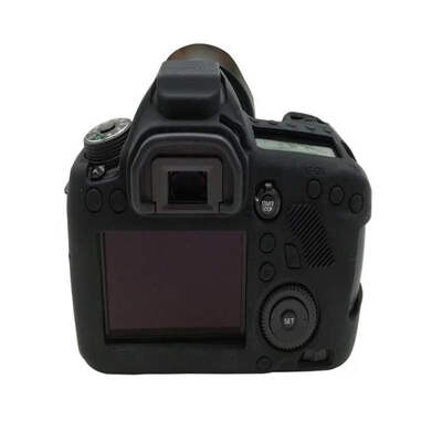 

Ранний комплект защиты камеры для пассажиров Canon 6D Elegant Black Belt Film Mask Объектив для очистки ткани Сумка для тела Объектив Пылезащитная крышка