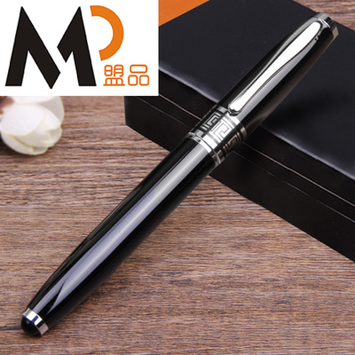 

League pen student calligraphy metal pen FP-5804 black red gold pen gift pen