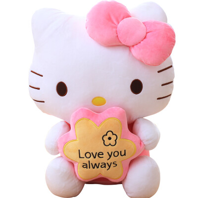 

Hello Kitty Hello Kitty Clover KT Series Plush Toy Doll Doll Doll Doll Pillow Cushion Birthday Gift 16 "40cm Pink KT1301