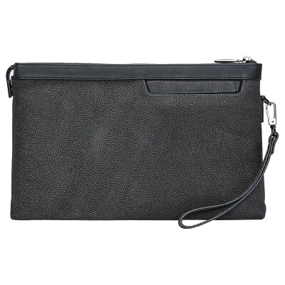 

Giovanni Valentino (GIOVANNI VALENTINO) Men's Handbag Leisure Ngau Tau Leather Multifunction Wallet Business Handbag 712752510 Black