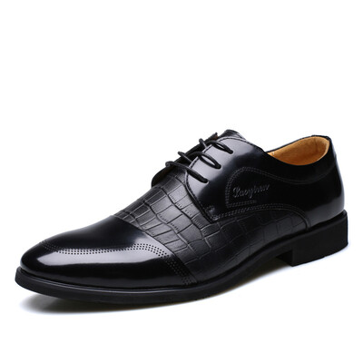 

Yi Chi EGCHI Business casual shoes men&39s shoes crocodile pattern casual shoes 36173 black 44