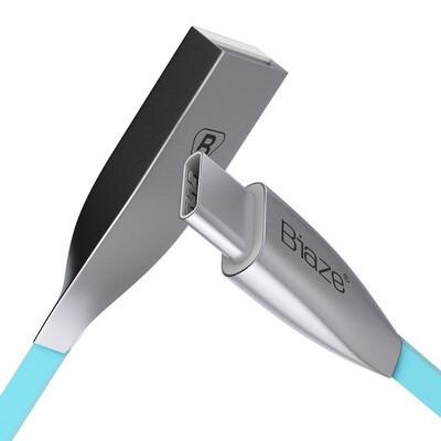 

Biaze K8 Cable of Type-C data transferring&charging cablesuitable for Huawei P10Mate 9Honor V8Mi 5S blue