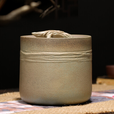 

Jin Xiang Yu tea accessories thriving tea pots pottery tea tea tea box sealed storage tank