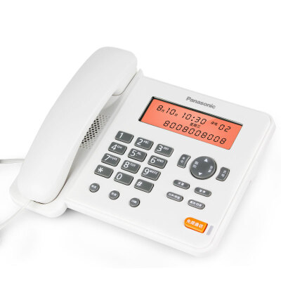 

Panasonic Panasonic KX-TS388CN hands-free call caller phone home office machine white