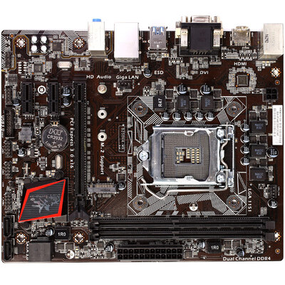 

Colorful Tomahawk C.B250M-HD magic sound version V20 game board (Intel B250 / LGA1151