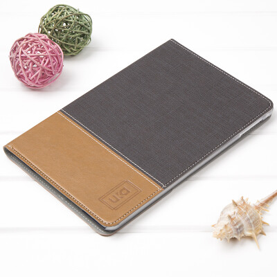 

Excellent apples iPad mini4 case / shell thin anti-drop mini4 intelligent dormant flat leather boots smooth series ink gray black