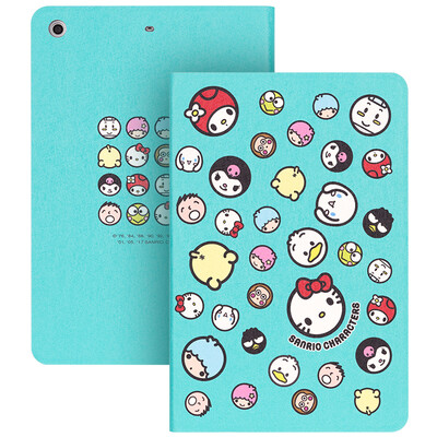 

Hello Kitty IPad mini1 / 2/3 защитная крышка / защитная оболочка мультфильма Intelligent Sleep кобура зеленый круг ЦИКЛ