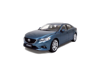 

118 scale Mazda 6 Atenza 2014 diecast model car blue