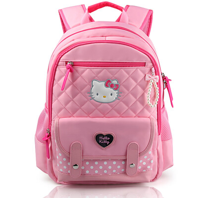 

Hello Kitty (hellokitty) KT1023 girl ridge shoulder bag bag cute primary school bag pink
