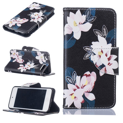 

Black lily Design PU Leather Flip Cover Wallet Card Holder Case for iPod TOUCH 5/6