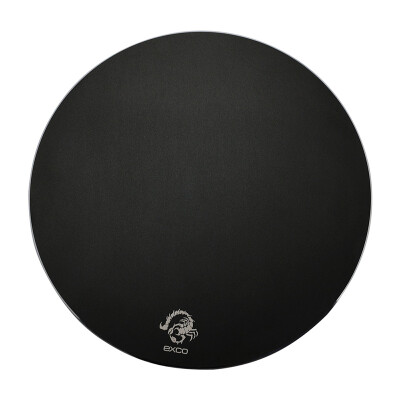 

Should fit cool EXCO aluminum round game office mouse pad large electric mouse metal pad MSP039 black