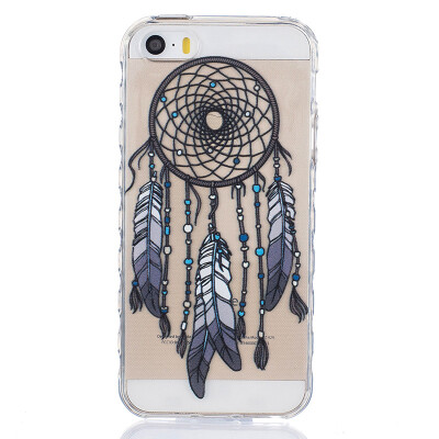 

New wind chimes Pattern Soft Thin TPU Rubber Silicone Gel Case Cover for PHONE 5/5S/5SE