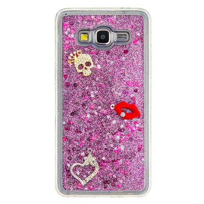 

Dynamic Quicksand Glitter Liquid Soft TPU Case Cover For SAMSUNG G530