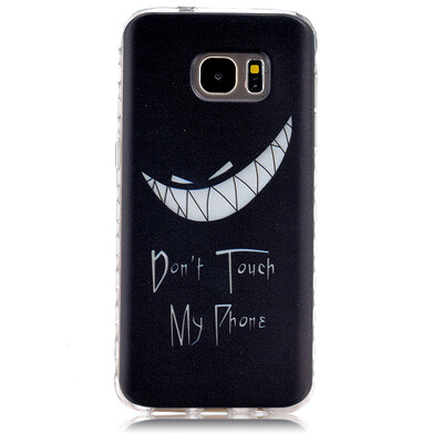 

Bad laugh Pattern Soft Thin TPU Rubber Silicone Gel Case Cover for SAMSUNG GALAXY S7 Edge