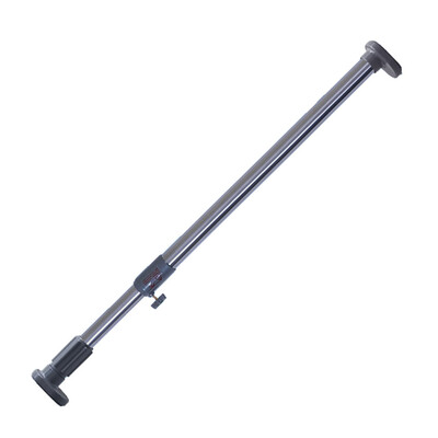 

Jingdong Supermarket Bao You Ni shower curtain rod shower curtain set free punching multi-function retractable stainless steel bath 113cm-191cm send shower curtain DQ-0120