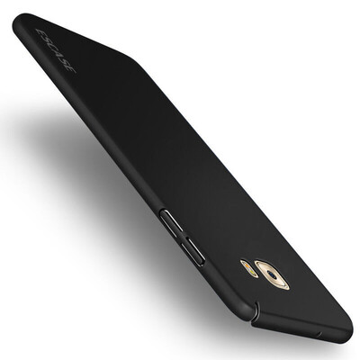 

ESCASE C9 Pro Samsung мобильный телефон оболочки мобильный телефон устанавливает Samsung C9Pro (6,0 дюймов) серии Samsung Mobile Shell краска все включено кожа чувствовать кожу чувствовать себя черную твердую оболочку