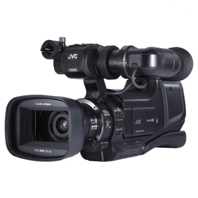 

JVC (JVC) JY-HM85ACH плечевая свадьба / конференция HD видеокамера (черный)
