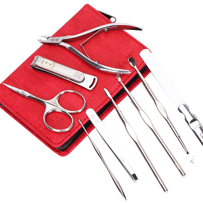 

Jingdong Supermarket Carpenter Technology MrGreen M-6004 Imported Stainless Steel Nail Clamp Set Lady Nail Nail 9pcs Nail Knife Nail Scissors Genuine