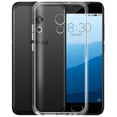

Fuzai Meizu PRO6 phone shell Meizu pro6s mobile phone shell full network version of anti-drop silicone protection shell transparent