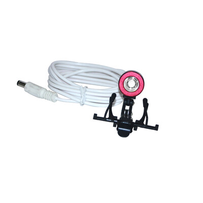 

Portable Red Head Light Lamp for Dental Surgical Medical Binocular Loupe 180251