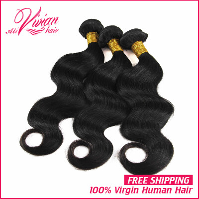 

8A Brazilian body wave hair Brazilian human hair Brazilian hair Vivian 3 pieces lot hair Brazilian human hair Brazilian hair