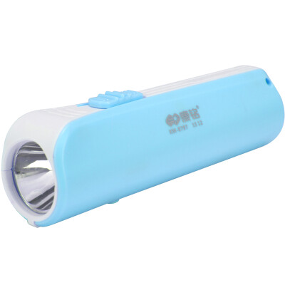 

KANGMING (KANGMING) LED mini flashlight lithium battery rechargeable two-speed environmental protection and energy saving small flashlight KM-8797 water pink