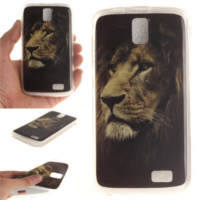 

Lions Pattern Soft Thin TPU Rubber Silicone Gel Case Cover for Lenovo A328