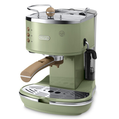 

Italy Delonghi ECO310 Home & Business Italian Semi-Auto Pumped Coffee Machine / Coffee Maker with Stainless Steel Boiler (White