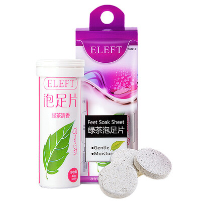 

ELEFT Green Tea Bubble Foot Foam effervescent foot bubble 40g (10