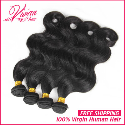 

7A Peruvian Virgin Hair Body Wave 4 Bundles Peruvian Human Hair Bundles Unprocessed Peruvian Virgin Hair