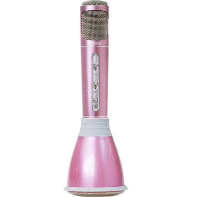 

Telecom PLUS mobile phone karaoke microphone national k song microphone wireless Bluetooth singing propaganda microphone champagne gold
