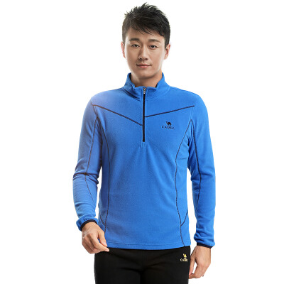 

Camel CAMEL outdoor men&women warm fleece clothing collar collar collar couple models A6W209156 color blue XXL