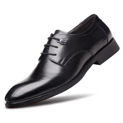 

Yushi Maya / ISHMAIA autumn and winter business casual fashion lace simple men's shoes 1696-black -41