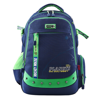 

Disney (Middle School students) high school students backpack high grade high-capacity leisure bag male children's bag DB96107A-Z (dark blue