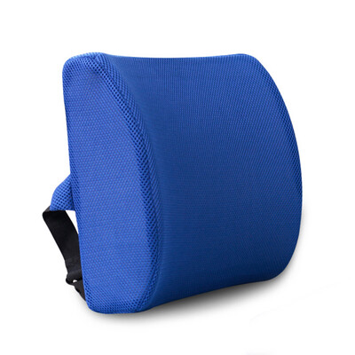 

Flying Feitian Increased Thickening Office Lumbar Cushion Four Seasons Seat Car Car Back Pad Memory Cotton Pregnant Women Waist Pillow Eye Blue
