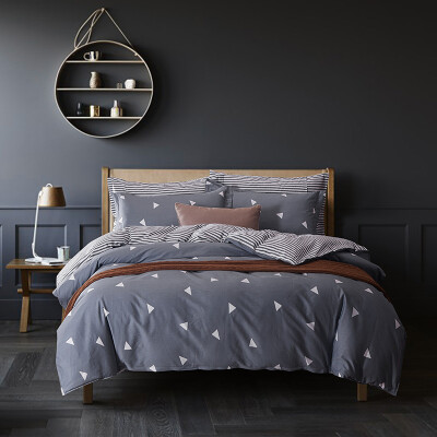 

Byford Bedding Home Textiles Twill Twill Printed Four Piece Bedding Cotton Set Increased Double 15 18m Bed MUJI