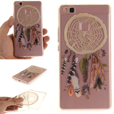

Colorful Windbell Pattern Soft Thin TPU Rubber Silicone Gel Case Cover for HUAWEI P9 LITE